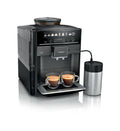 Siemens TE653M19RW EQ6 plus s300 Macchina da caffè automatica, sistema latte integrato, display touch, nero zaffiro metallizzato