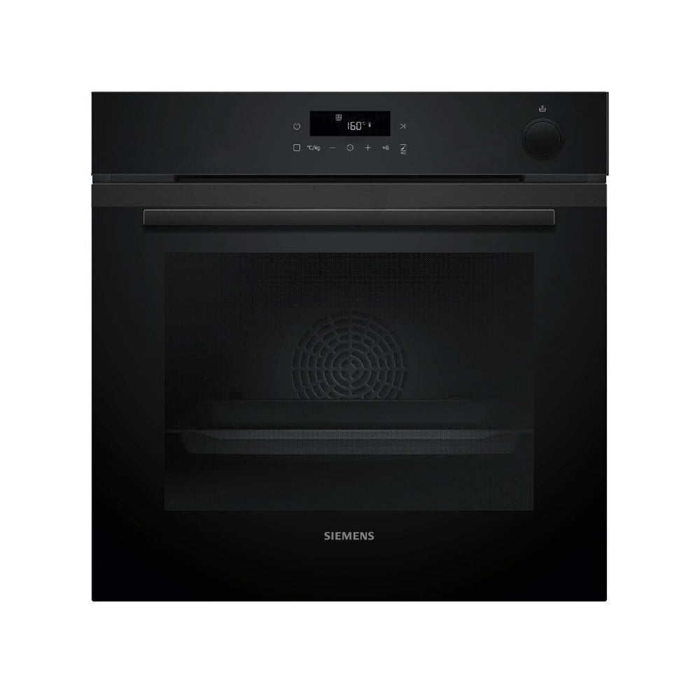 Siemens HR232GEB3 iQ300 Forno elettrico con funzione vapore cm. 59, 71 litri, pulizia idrolitica, airfry, classe A+, nero