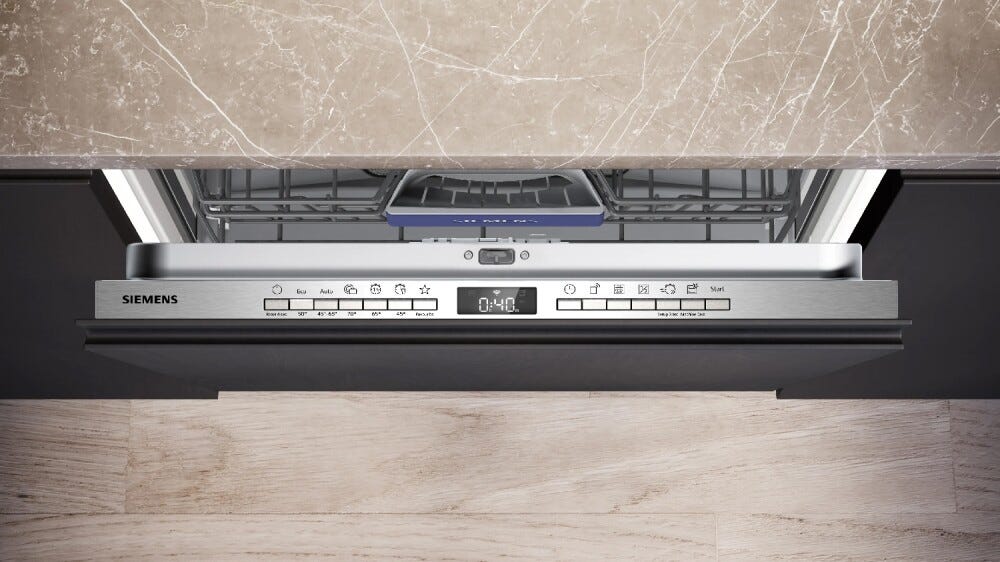 Siemens SN73HX03VE iq300 Lavastoviglie incasso a scomparsa totale cm. 60, 14 coperti, terzo cestello, InfoLight, Home Connect