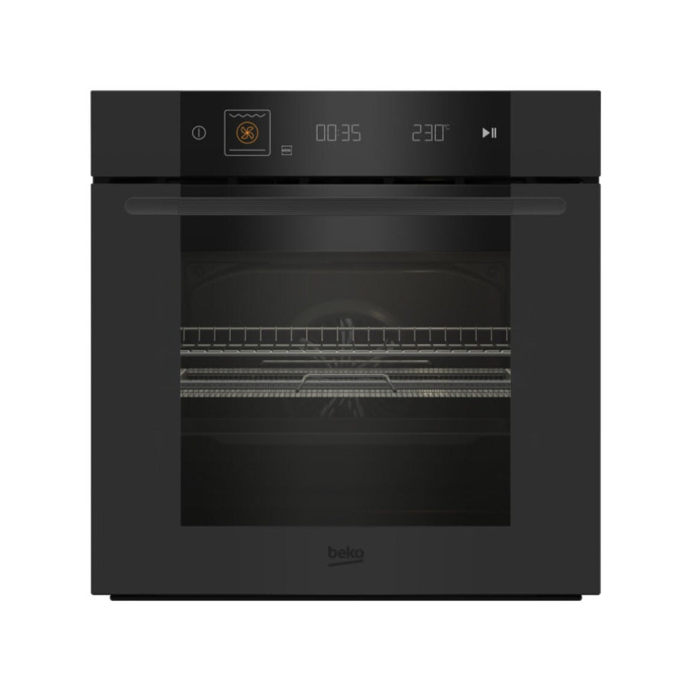 Beko MBBIM10600MTPSWE Forno elettrico cm. 60, capacità 72 litri, pirolitico, 15 funzioni, Cucina 3D, chiusura soft‑close, nero