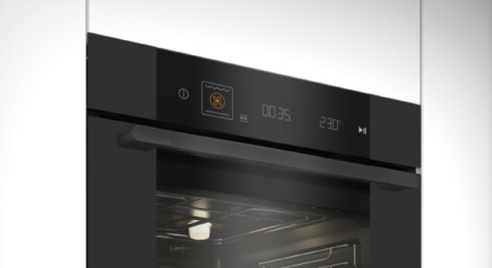 Beko MBBIM10600MTPSWE Forno elettrico cm. 60, capacità 72 litri, pirolitico, 15 funzioni, Cucina 3D, chiusura soft‑close, nero