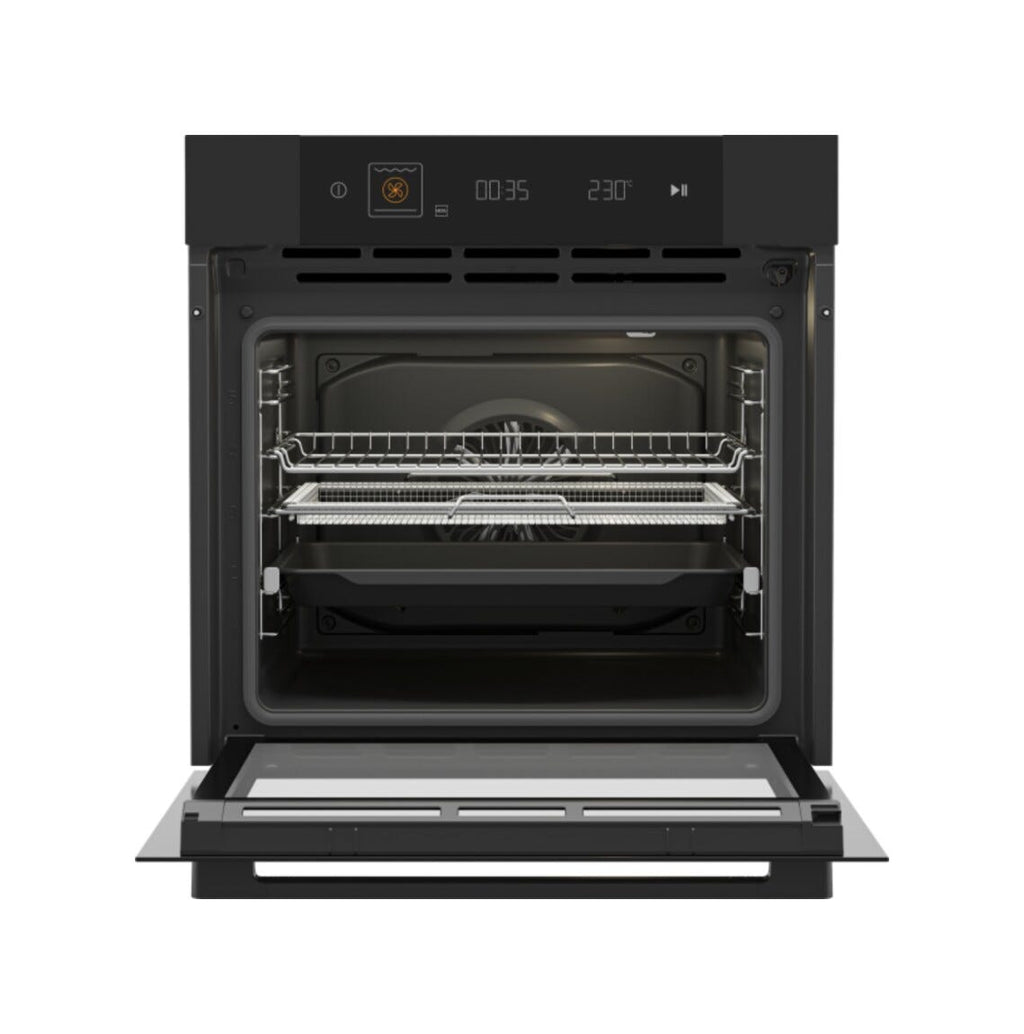 Beko MBBIM10600MTPSWE Forno elettrico cm. 60, capacità 72 litri, pirolitico, 15 funzioni, Cucina 3D, chiusura soft‑close, nero