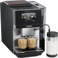 Siemens TP725EM7 EQ700 iAroma Macchina da caffè automatica, macinacaffè e sistema latte integrato, funzione Coldbrew, display touch, Home Connect, silver