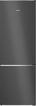 Siemens KG49N4XAF iQ500 Frigorifero con congelatore a libera installazione cm. 70, altezza 203, 440 litri, Total NoFrost, nero anti-impronta