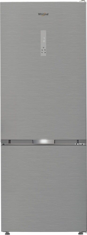 Whirlpool WHK26493X4E Frigorifero con congelatore cm. 70, capacità 490 litri, Dual No Frost, 6° Senso, inox