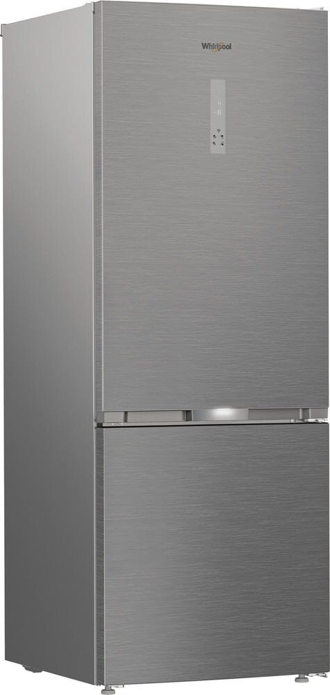 Whirlpool WHK26493X4E Frigorifero con congelatore cm. 70, capacità 490 litri, Dual No Frost, 6° Senso, inox