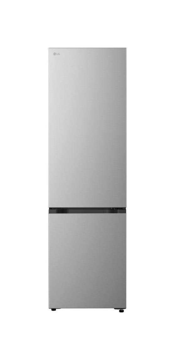 LG GBBS322APY Frigorifero con congelatore a libera installazione 60 cm 375 L, AI Inverter, Door & Linear Cooling, Classe A