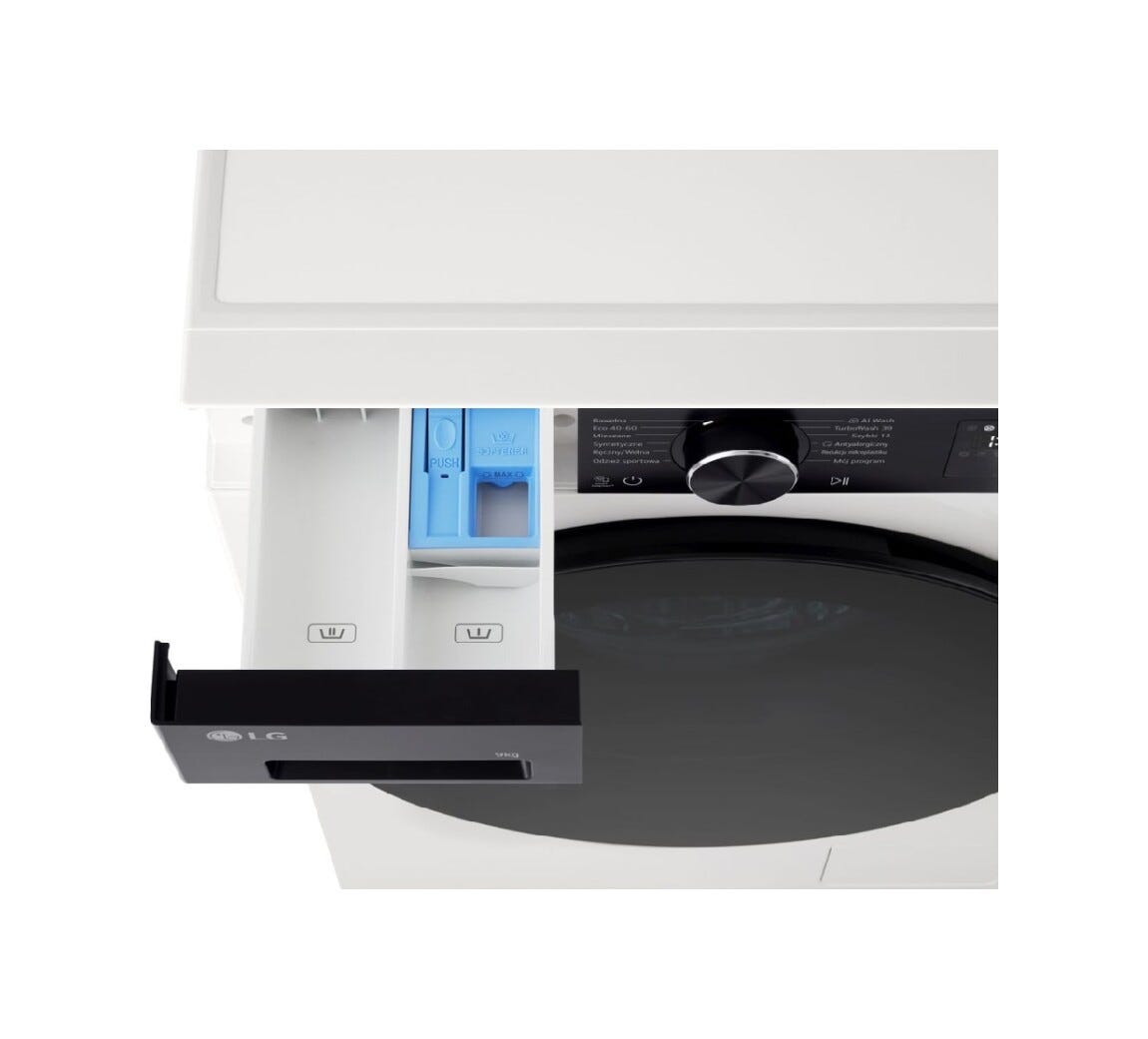 LG F2NX50S9THB X5 Lavatrice slim 9 kg, AI Wash, TurboWash 360, Microplastic Care, Wi‑Fi ThinQ
