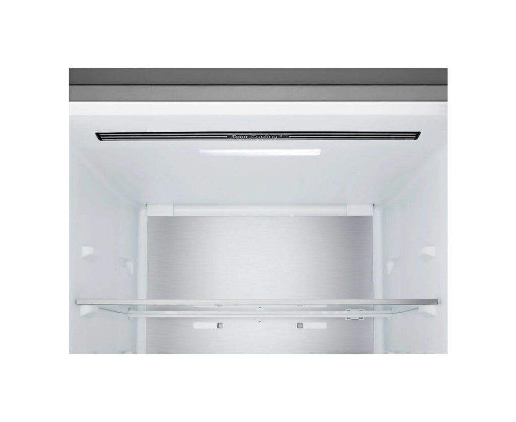 LG GBBS716CMB Frigorifero con congelatore a libera installazione, 333 L, AI Inverter, DoorCooling+, Digital FreshConverter+, inox
