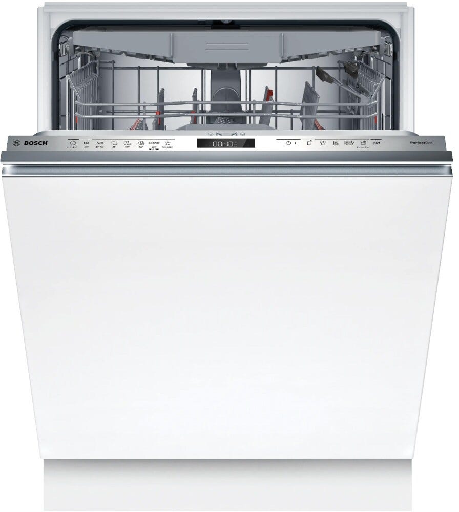 Bosch SMH6ZCX24E serie 6 Lavastoviglie integrata totale cm. 60, 14 coperti, asciugatura con Zeolite, Extra Clean Zone, Home Connect