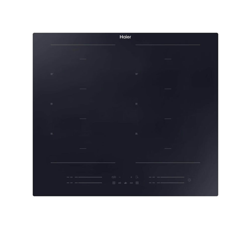 Haier HA2MTSJ68MC I-Move Serie 6 Piano cottura a induzione cm. 59, 4 zone cottura, VaryCook, Wi‑Fi, vetroceramica nero