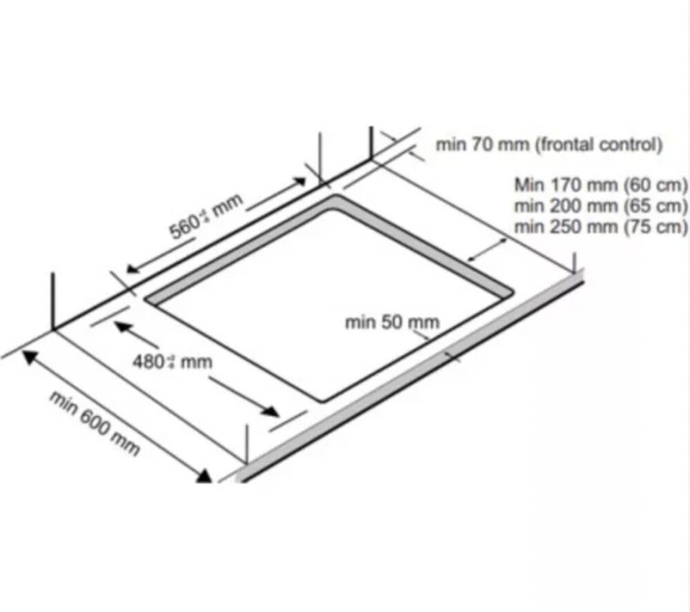 Haier HAVG6BF4TBPB Gas On Glass Serie 4 Piano cottura a gas cm. 60, 4 bruciatori, doppia corona, griglie in ghisa, vetro nero