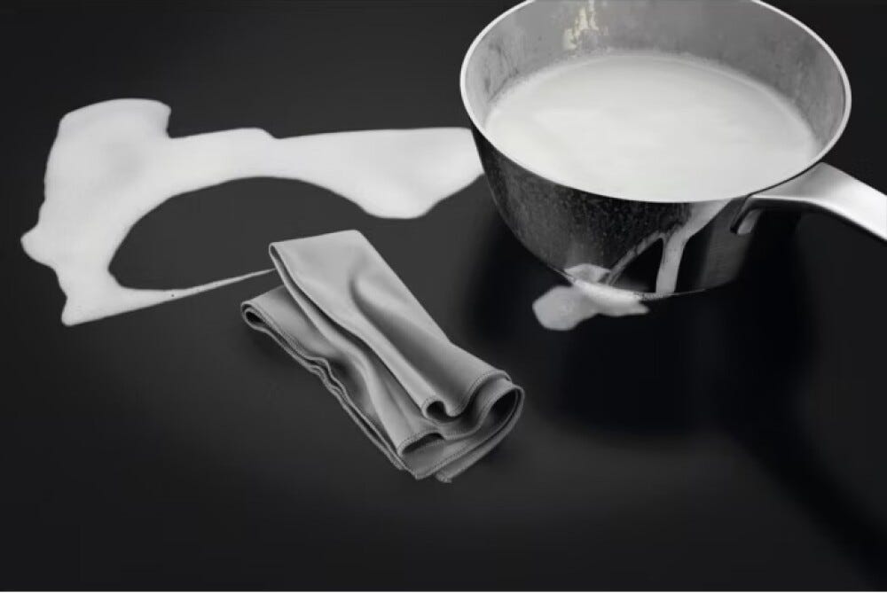 AEG TO84IA0FIT 5000 Piano cottura a induzione cm. 80, 4 zone cottura, funzione Hob2Hood, vetro nero opaco, SaphirMatt