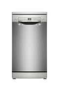 Bosch SPS2HKI55E serie 2 Lavastoviglie slim a libera installazione cm. 45, 10 coperti, Home Connect, piano removibile, inox anti-impronta
