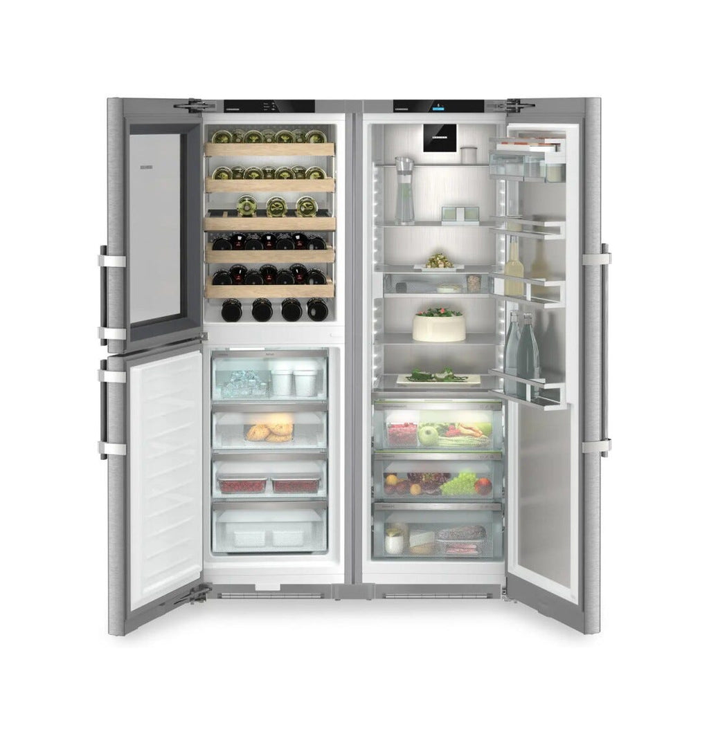 Liebherr XRCST 5295 Frigorifero side-by-side BioFresh Professional, NoFrost, cantinetta 2 zone, 689 litri, acciaio inox