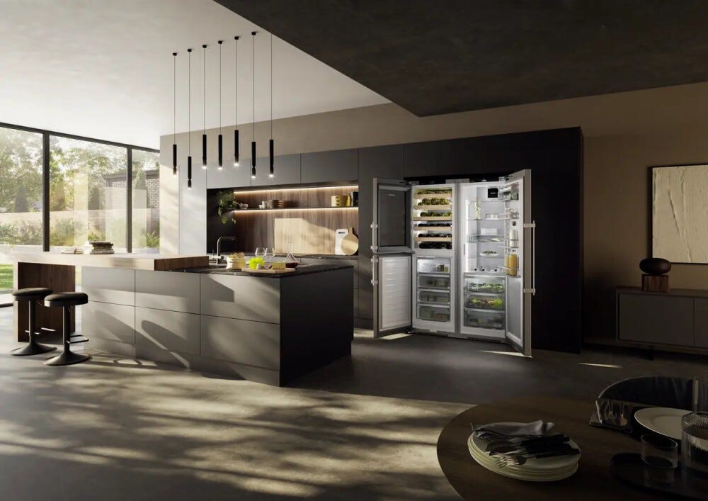 Liebherr XRCST 5295 Frigorifero side-by-side BioFresh Professional, NoFrost, cantinetta 2 zone, 689 litri, acciaio inox