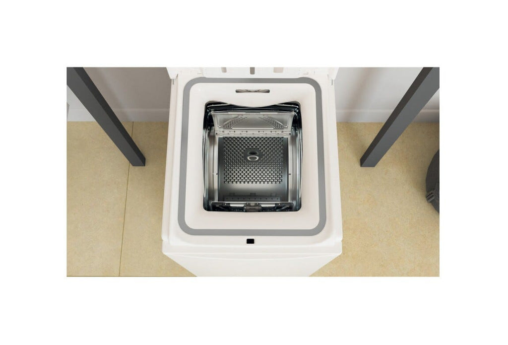 Whirlpool TDLR 6040S EU/N Lavatrice a libera installazione, carica dall'alto, 6 kg, 6th Sense, Colours 15°, Programma Rapido 30', Bianco