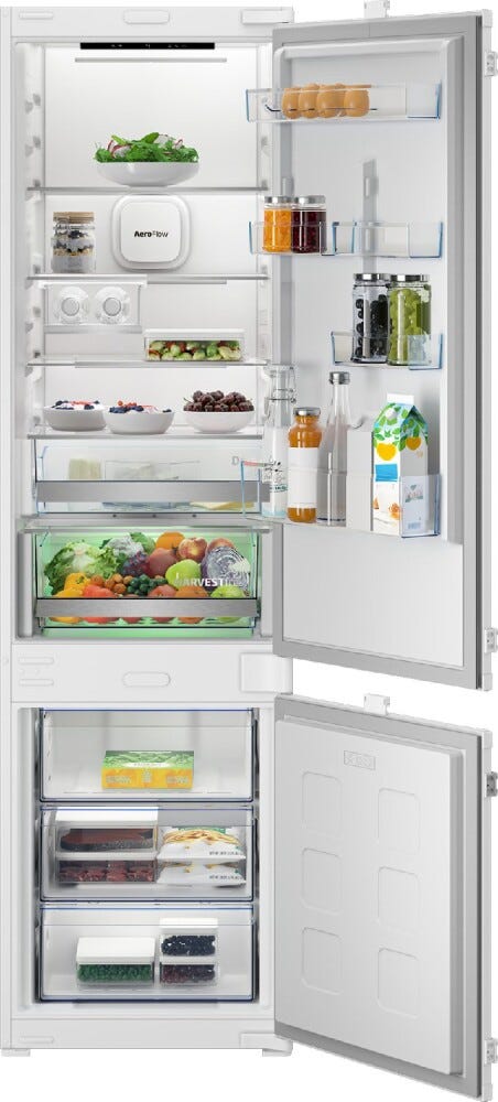 Beko B7BCNA325HS1 Frigorifero da incasso cm. 54, capacità 300 litri, HarvestFresh™, ProSmart Inverter, No Frost