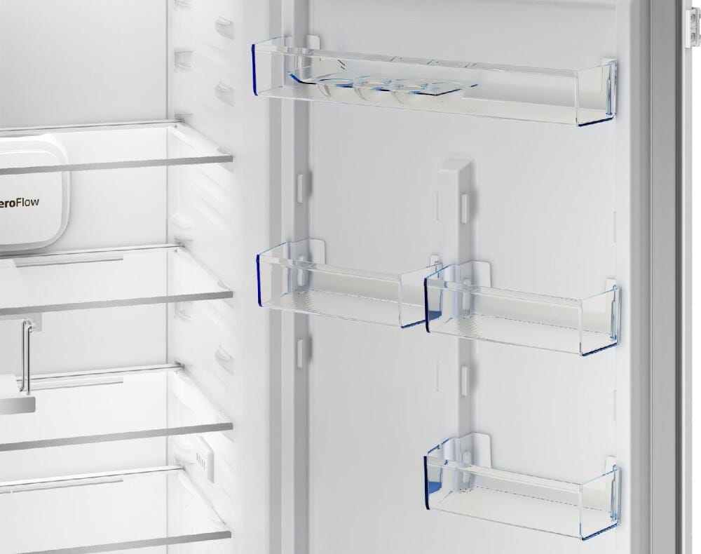 Beko B7BCNA325HS1 Frigorifero da incasso cm. 54, capacità 300 litri, HarvestFresh™, ProSmart Inverter, No Frost