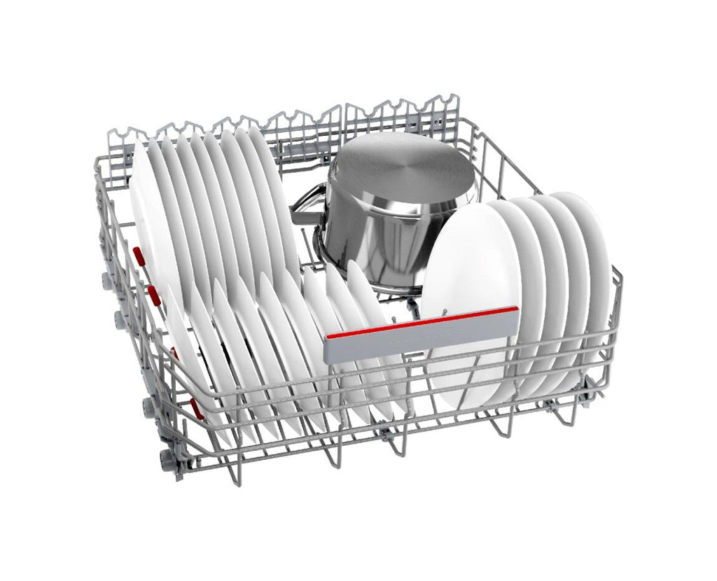 Bosch SMH6ECX21E serie 6 Lavastoviglie integrata totale cm. 60, 14 coperti, Efficient Dry, terzo cestello, Home Connect, classe A