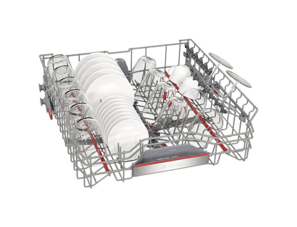 Bosch SMH6ECX21E serie 6 Lavastoviglie integrata totale cm. 60, 14 coperti, Efficient Dry, terzo cestello, Home Connect, classe A
