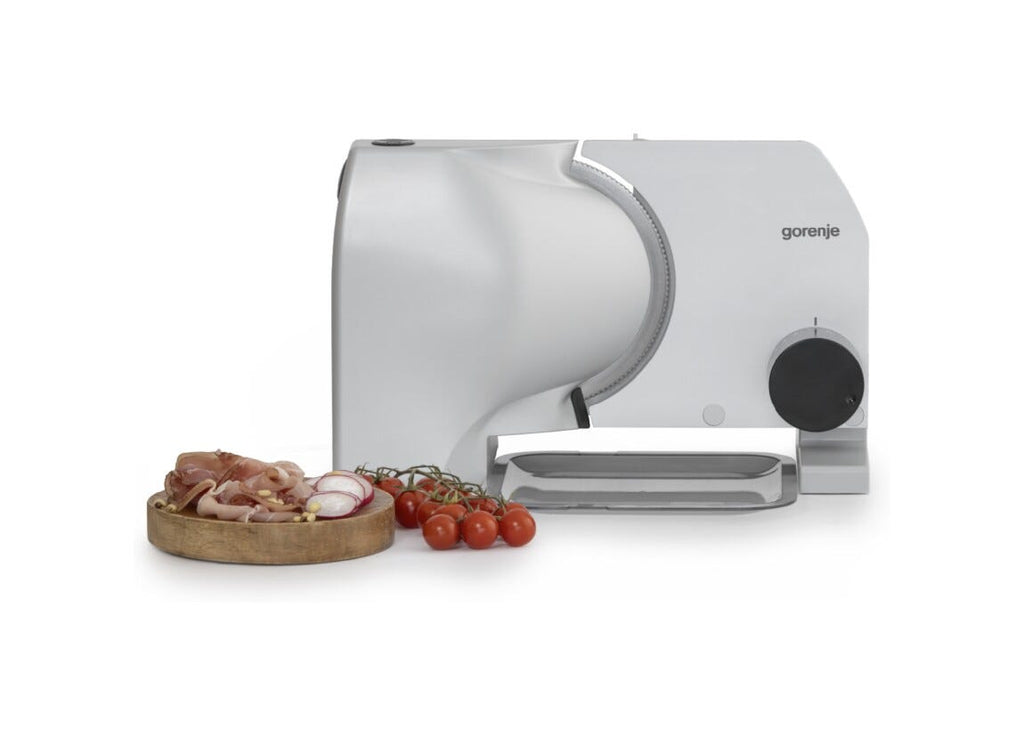 Gorenje R708A Affettatrice, 100 W, taglio regolabile 0–15 mm, grigio