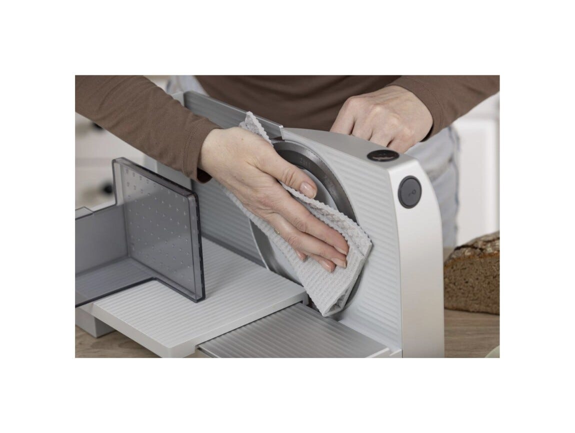 Gorenje R708A Affettatrice, 100 W, taglio regolabile 0–15 mm, grigio