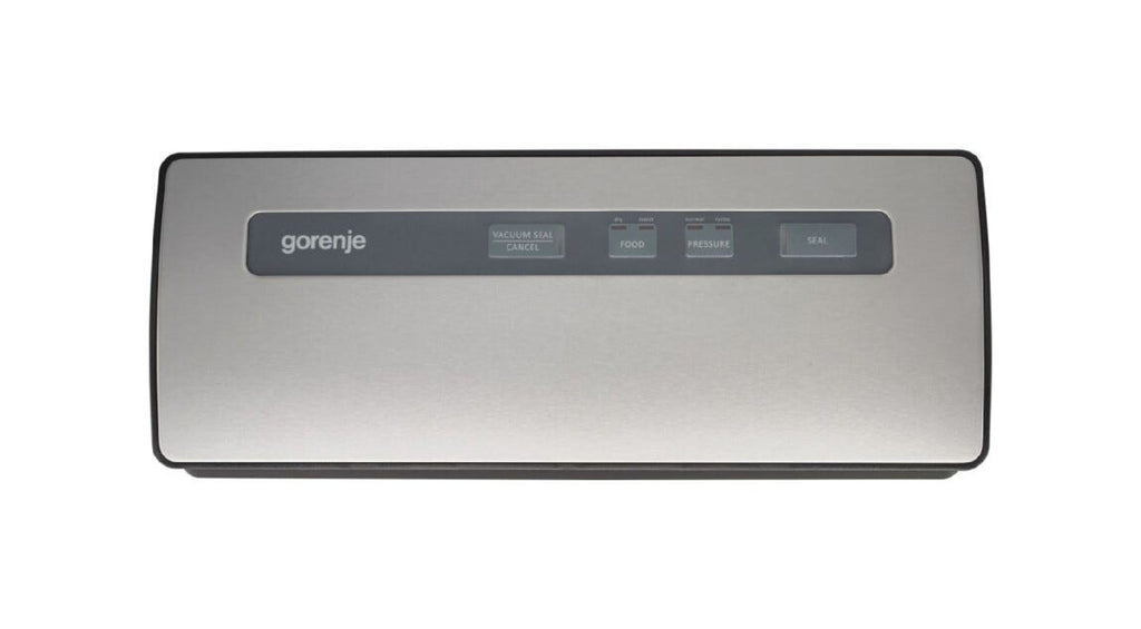 Gorenje VS120ES Macchina sottovuoto, 120 W, 800 mbar, sigillatura 300 mm, grigio