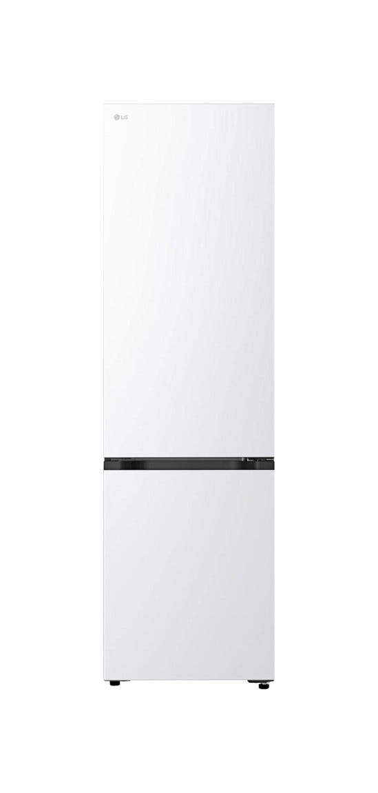 LG GBBSJ20DSW Frigorifero con congelatore a libera installazione 375 L, DoorCooling+, Linear Cooling, Inverter, bianco