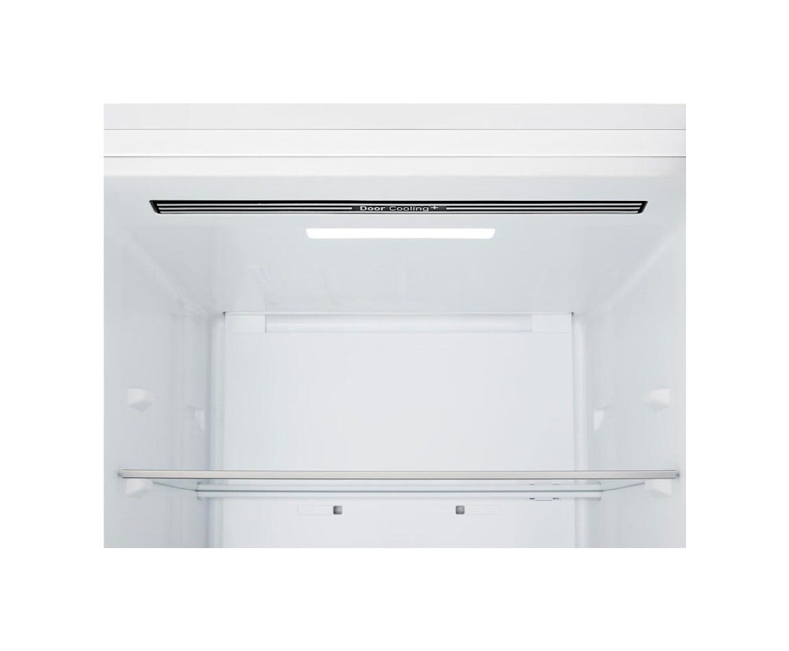 LG GBBSJ20DSW Frigorifero con congelatore a libera installazione 375 L, DoorCooling+, Linear Cooling, Inverter, bianco