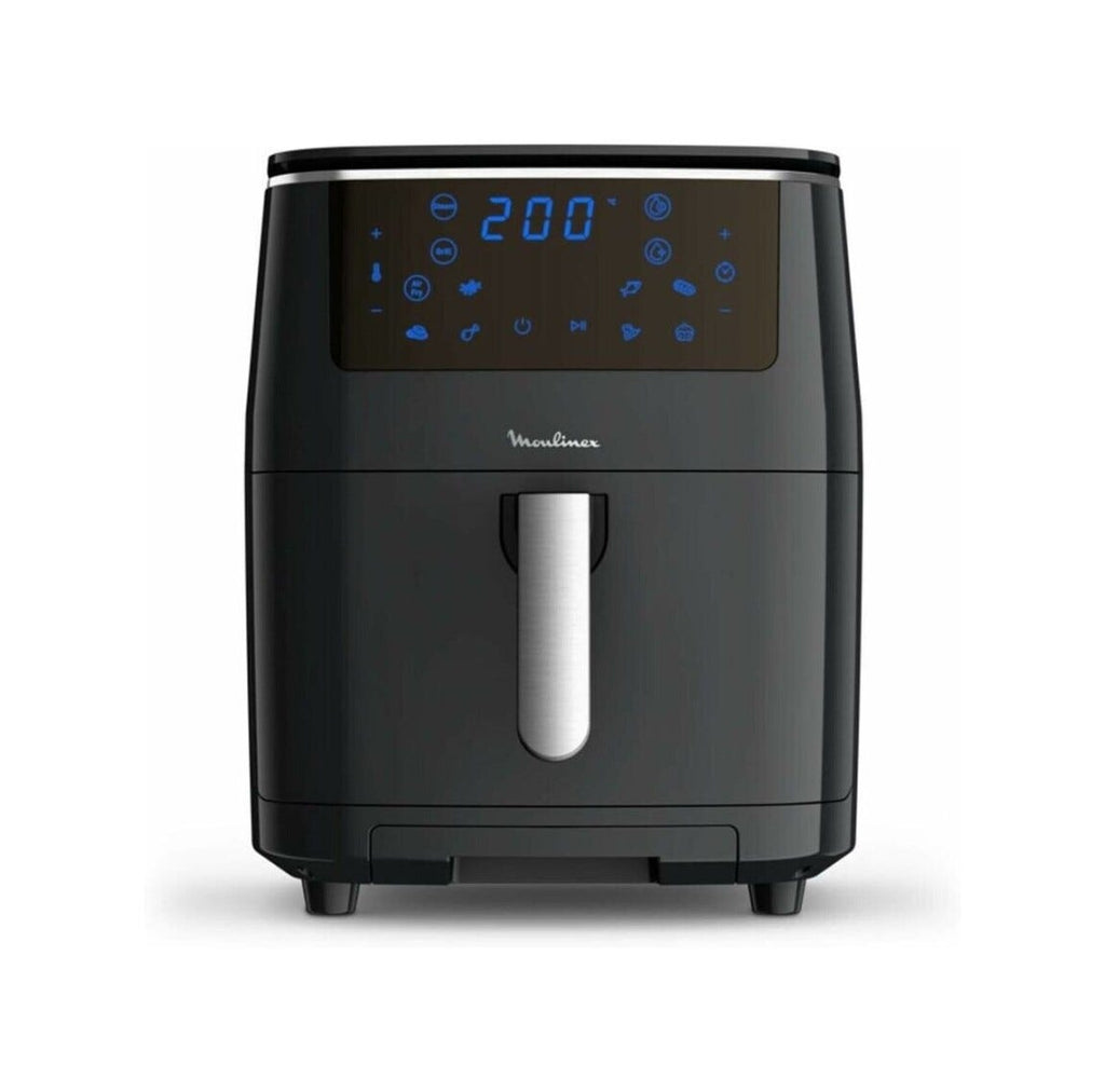 Moulinex AL201810 Easy Fry Grill & Steam Friggitrice ad aria 6.9 L, Extra Crisp, vapore e grill, nero