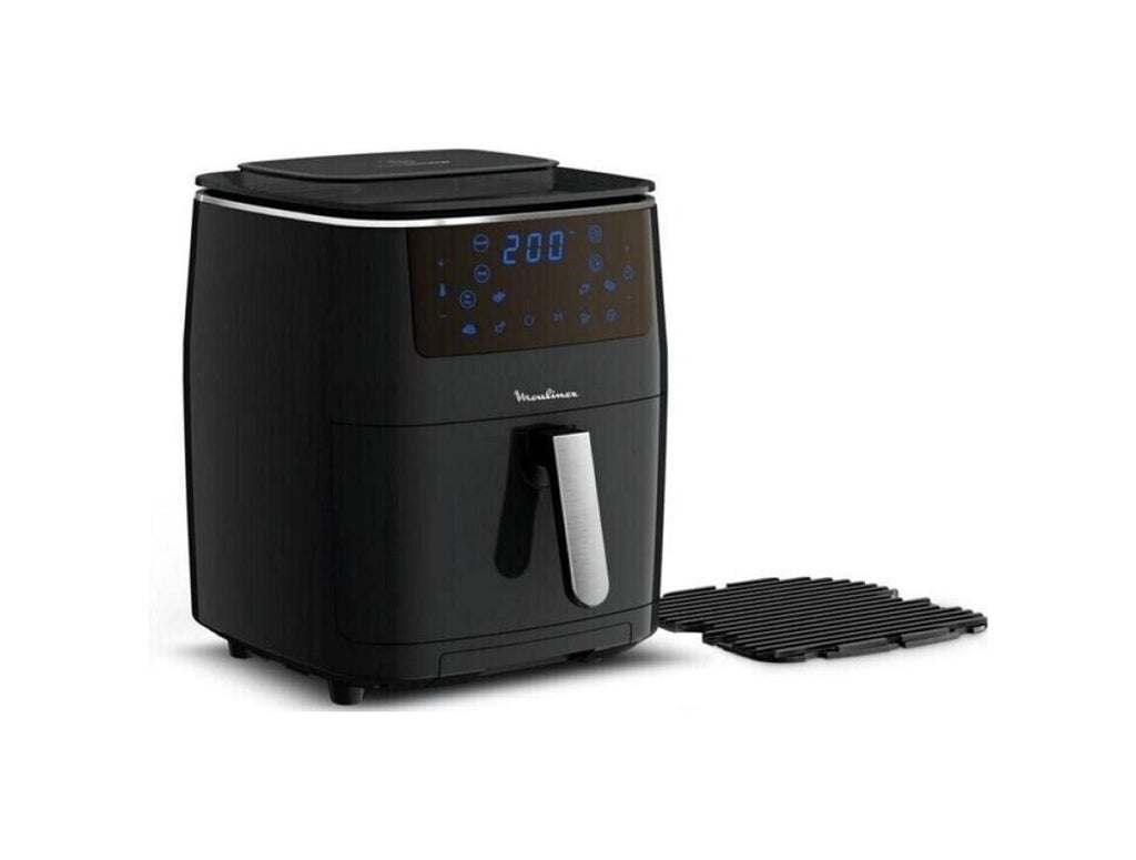 Moulinex AL201810 Easy Fry Grill & Steam Friggitrice ad aria 6.9 L, Extra Crisp, vapore e grill, nero