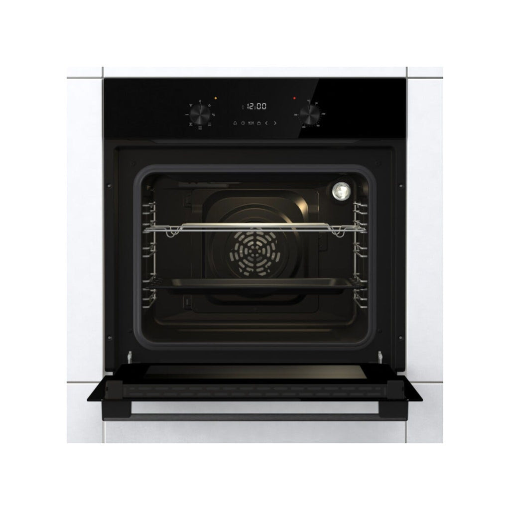 Gorenje BO6635E01BG G400 Forno elettrico multifunzione da incasso cm. 60, ventilato, capacità 77 litri, nero