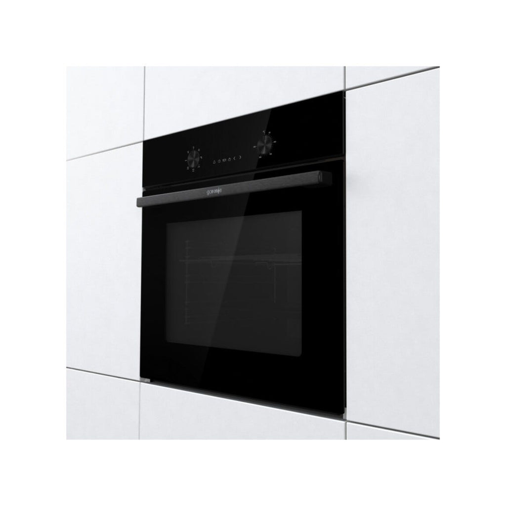 Gorenje BO6635E01BG G400 Forno elettrico multifunzione da incasso cm. 60, ventilato, capacità 77 litri, nero