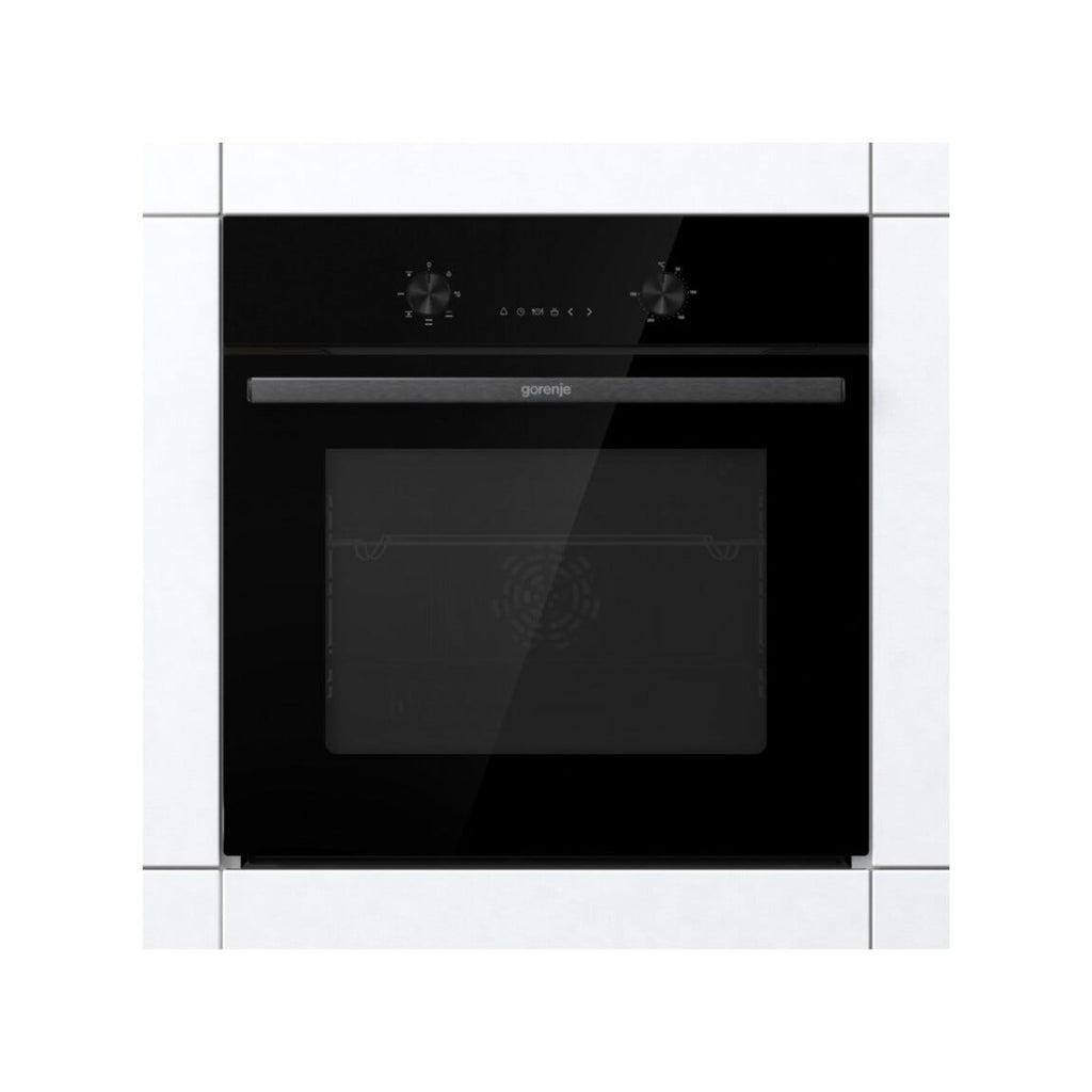 Gorenje BO6635E01BG G400 Forno elettrico multifunzione da incasso cm. 60, ventilato, capacità 77 litri, nero