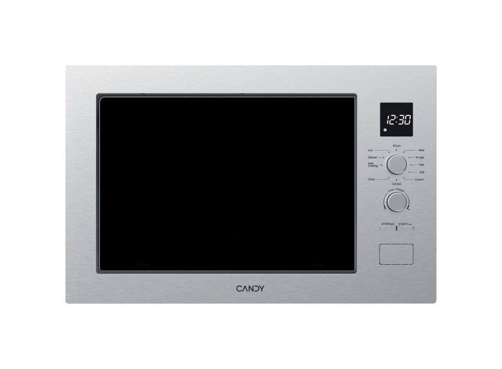 Candy CA38FL7NWXW Forno a microonde da incasso 25 L, 850 W, grill 1200 W, acciaio inox