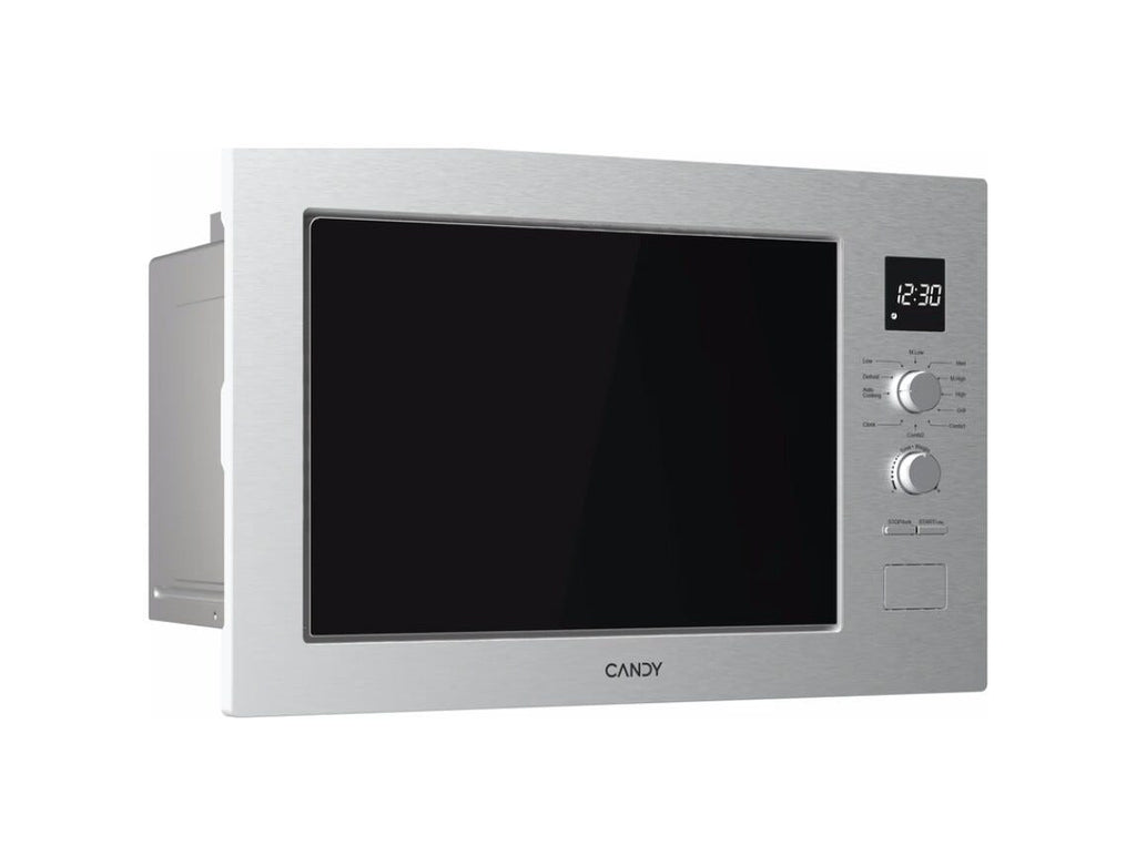 Candy CA38FL7NWXW Forno a microonde da incasso 25 L, 850 W, grill 1200 W, acciaio inox