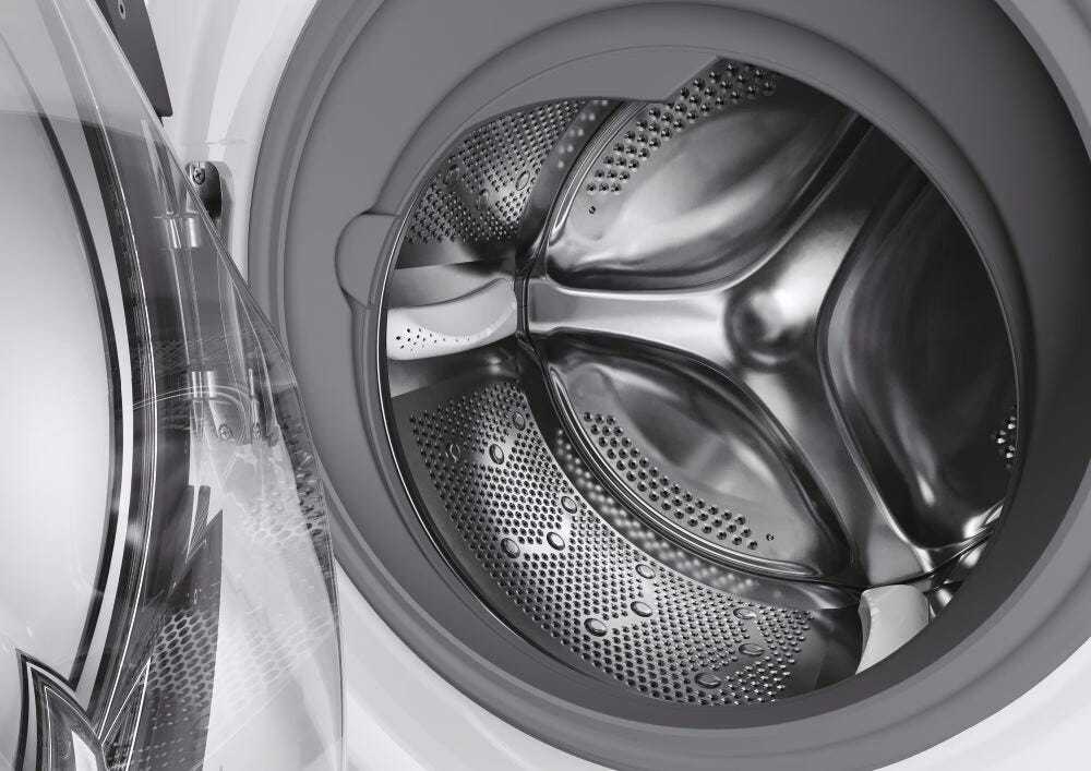 Candy HE 1284TWM6/1-S Lavatrice Candy 8 kg, 1200 rpm, Inverter BPM, Wi‑Fi + Bluetooth, classe E, bianco