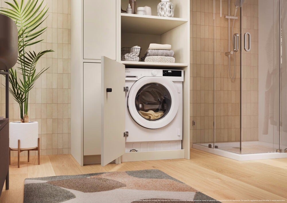 Candy BC4S495M4D8-S ProWash&Dry 400 Lavasciuga Candy 9 kg lavaggio / 5 kg asciugatura, 1400 rpm, Inverter BPM, Wi‑Fi + Bluetooth, bianco