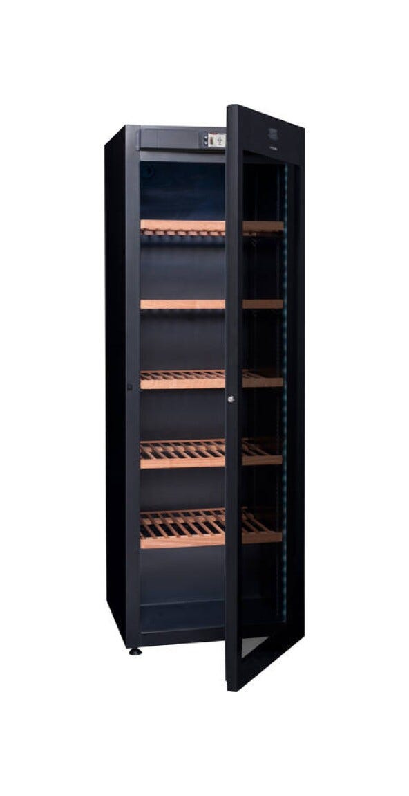 Avintage DIVA265 Cantina vini 264 bottiglie, 3 zone, controllo Vinotag, filtro a carbone, nero