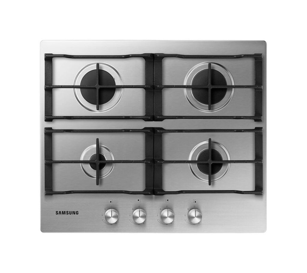 Samsung NA64H3010AS/T1 Piano cottura a gas 60 cm 4 fuochi, Inox