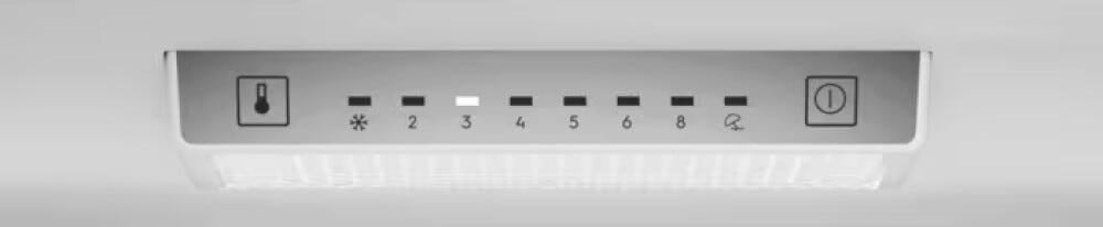 AEG ORC6M341DV serie 6000 Frigorifero con congelatore a libera installazione cm. 60, altezza 200, 336 litri, TwinTech® Total No Frost, inox