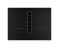 Franke FSM 7072 4RC R HI SMART Piano cottura induzione cm. 70 con cappa integrata, 680 m³/h, vetro nero