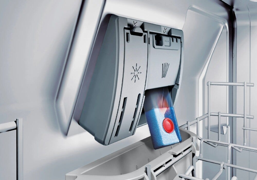 Bosch SPI4EMS17E serie 4 Lavastoviglie slim integrata parziale cm. 45, 10 coperti, Home Connect, EfficientDry, classe B