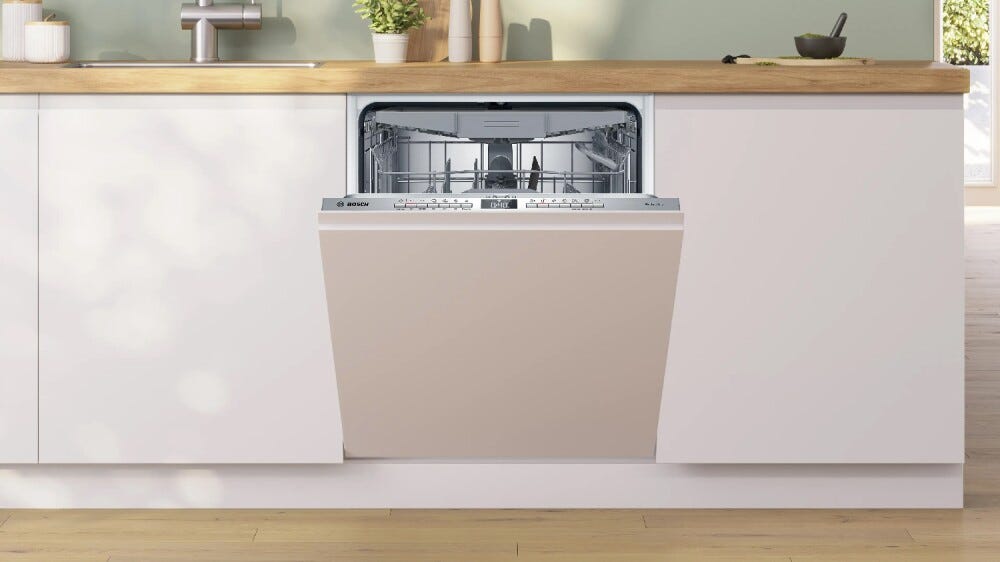 Bosch SMV6YCX07E serie 6 Lavastoviglie integrata totale cm. 60, 14 coperti, asciugatura con zeolite e EfficientDry, Home Connect, Info Light, classe A
