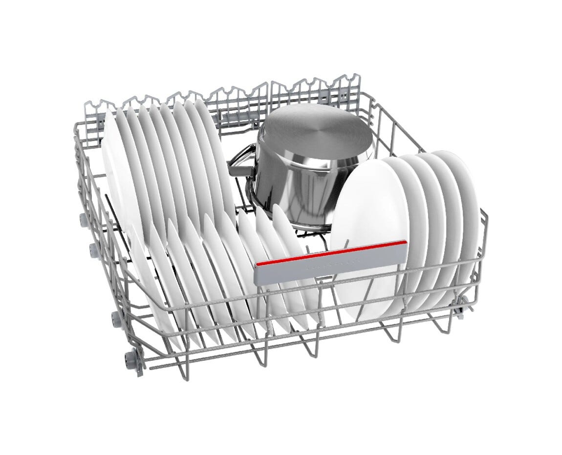 Bosch SMV6YCX07E serie 6 Lavastoviglie integrata totale cm. 60, 14 coperti, asciugatura con zeolite e EfficientDry, Home Connect, Info Light, classe A