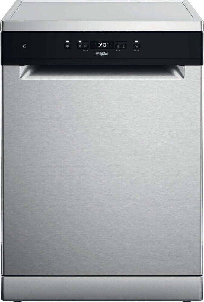 Whirlpool WH4FFC14BN6X Lavastoviglie a libera installazione cm. 60, 14 coperti, 8 programmi, 6° SENSO, NaturalDry, inox