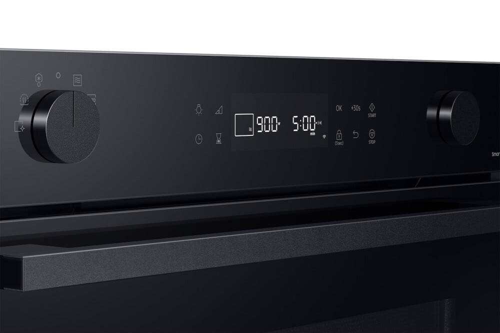 Samsung NQ5B4513GBK/U5 4 Forno Microonde 50 L, Wi‑Fi, SmartThings Cooking e pulizia a vapore, nero