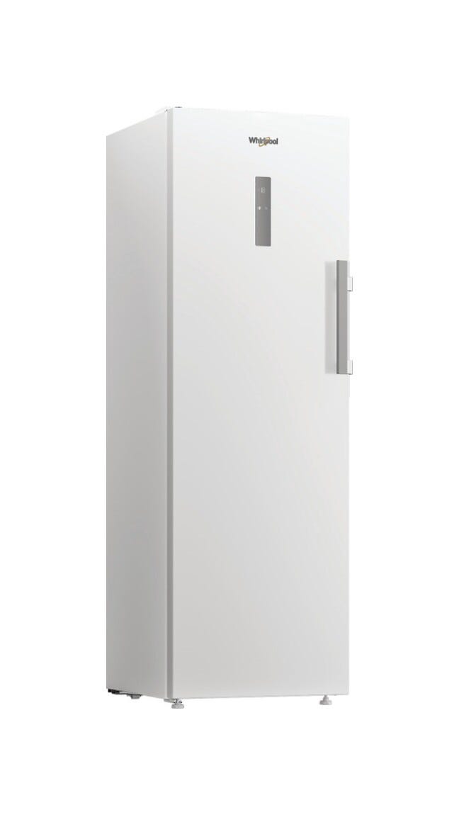 Whirlpool WHMFF 6312 W4E Congelatore a libera installazione cm. 60, capacità 286 litri, Congelamento rapido, drenaggio acqua, bianco
