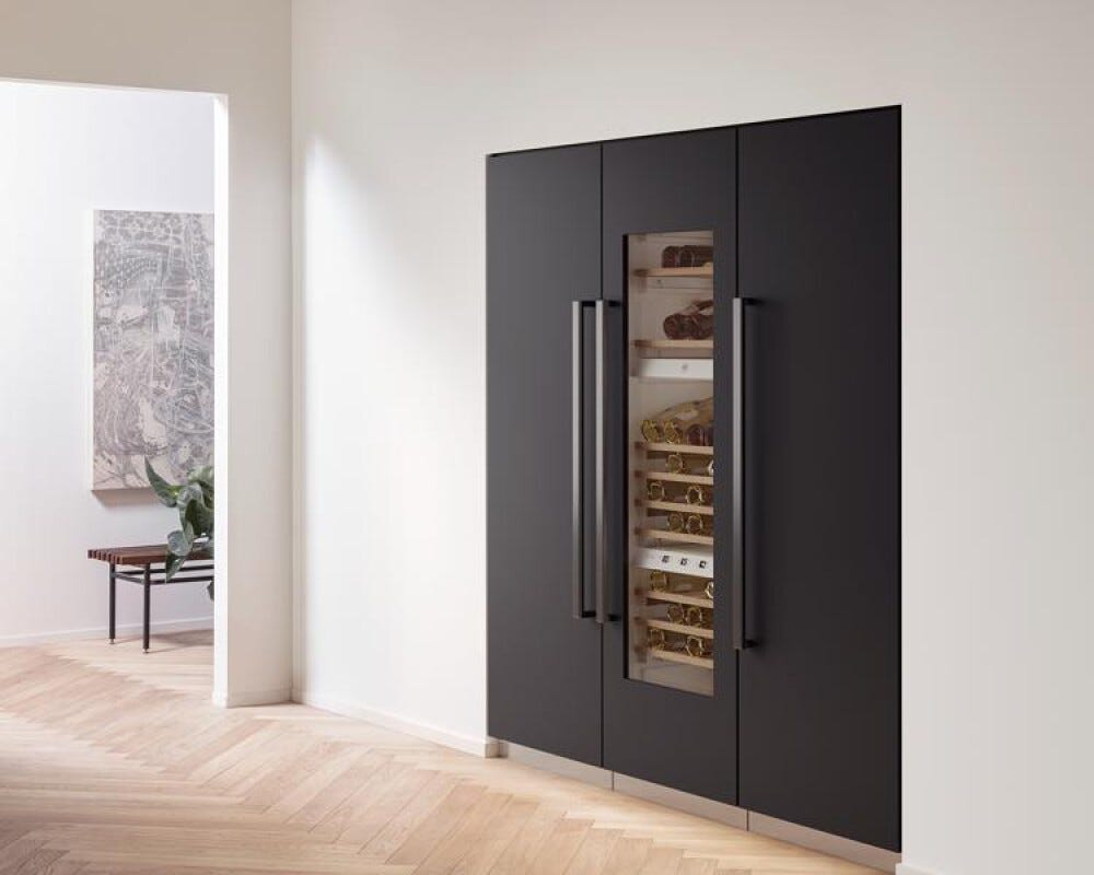 Bertazzoni RWC60S5TPNS Professional Cantina vino da incasso 60 cm, 3 zone, 100 bottiglie